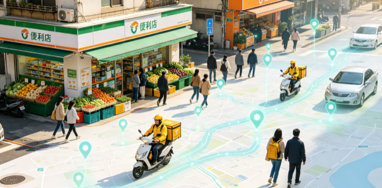 北京市渗透衣食住行，GEO 地理空间技术重塑大众日常消费服务场景